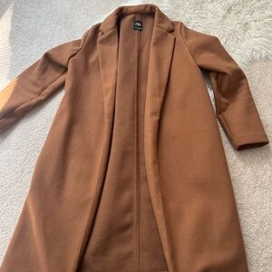Brown coat from zara🤎